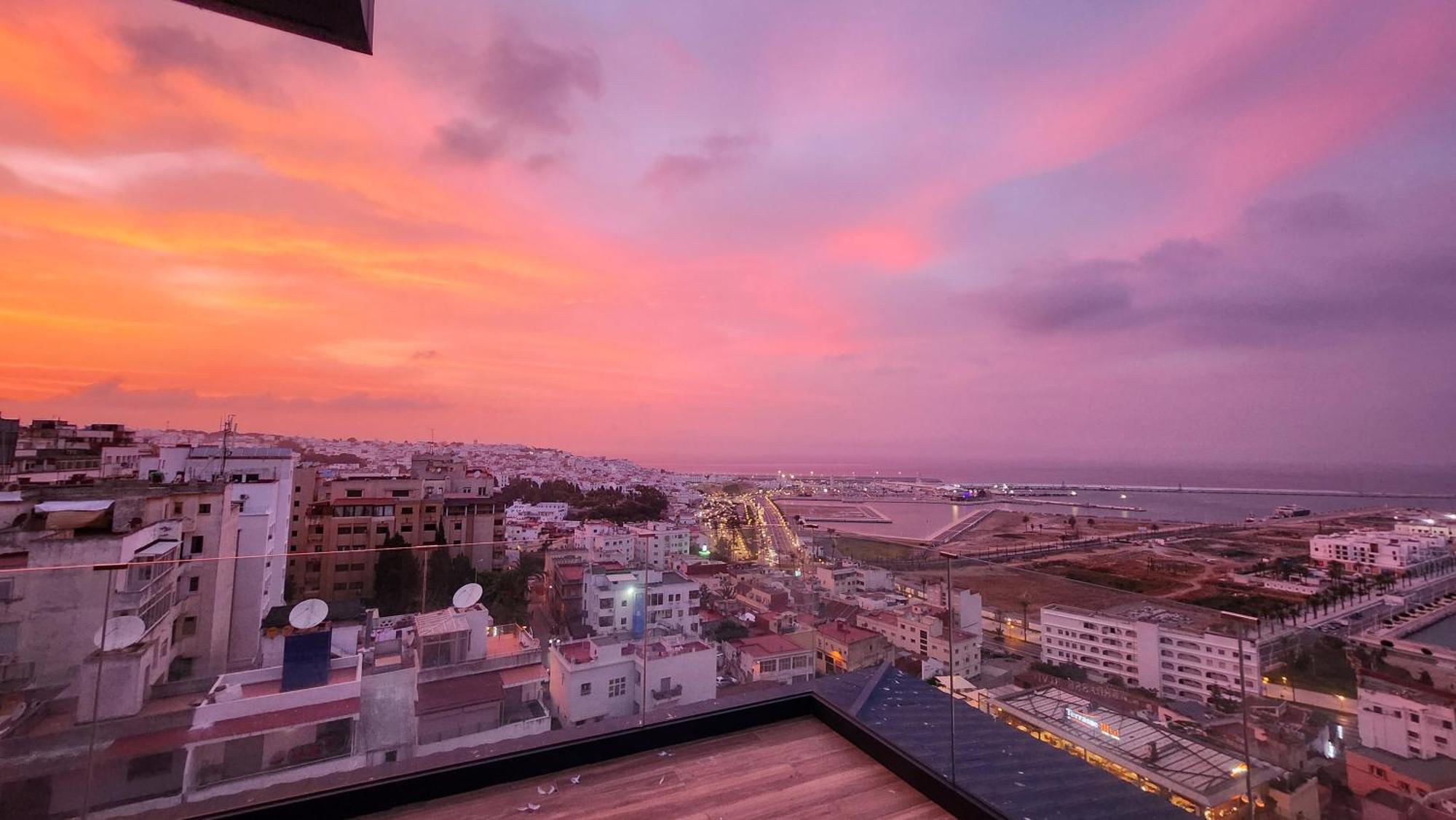 Magnifique Penthouse 160M2 Terrasse 90M2 Vue Mer طنجة المظهر الخارجي الصورة