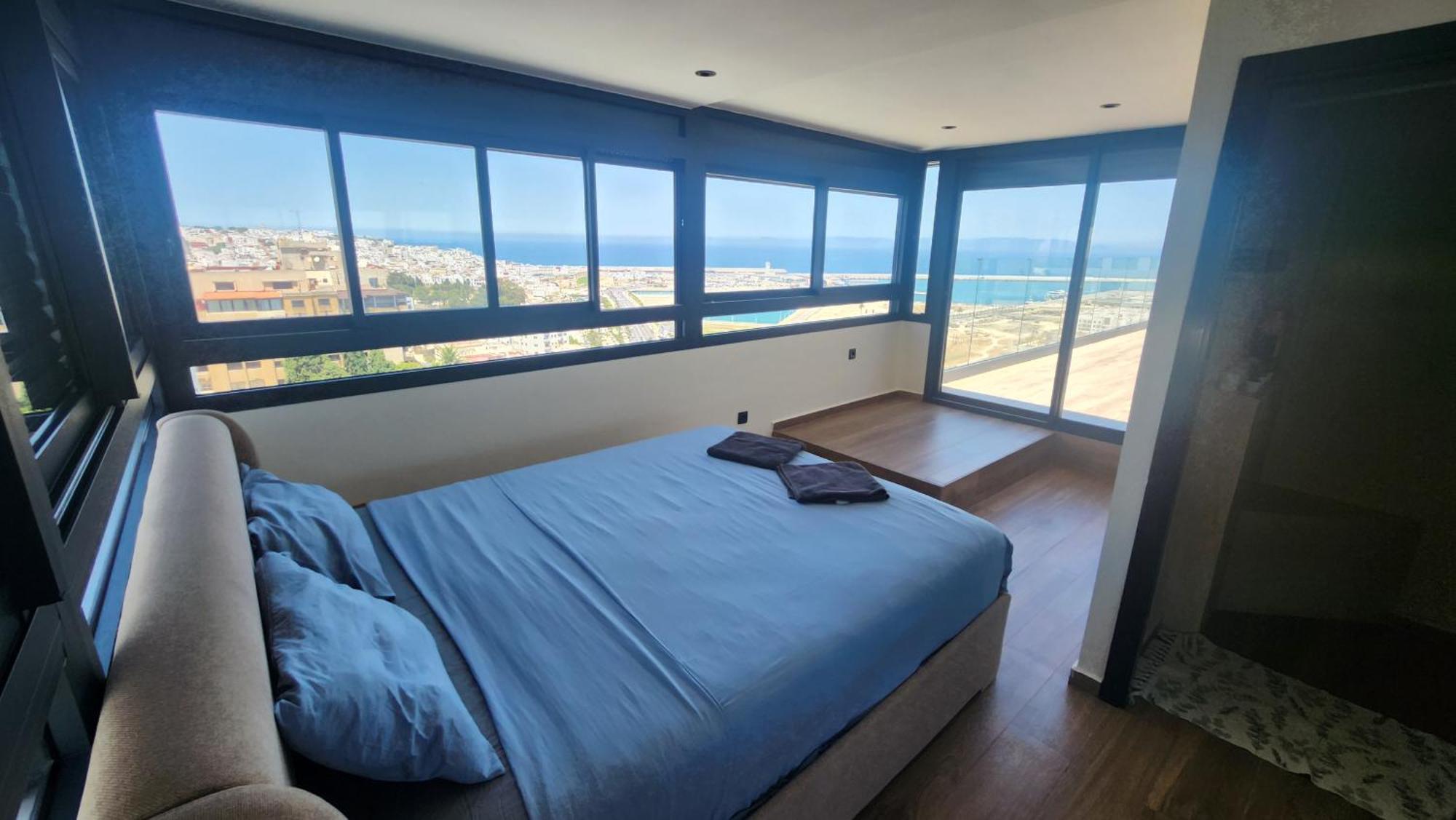 Magnifique Penthouse 160M2 Terrasse 90M2 Vue Mer طنجة المظهر الخارجي الصورة